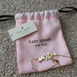 Kate Spade Precious Pansy Floral Bracelet